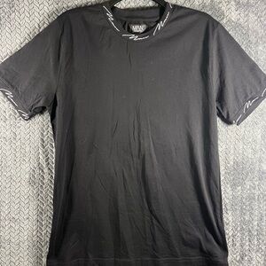 Boohoo Man Men’s Black Pullover T-Shirt Size Medium